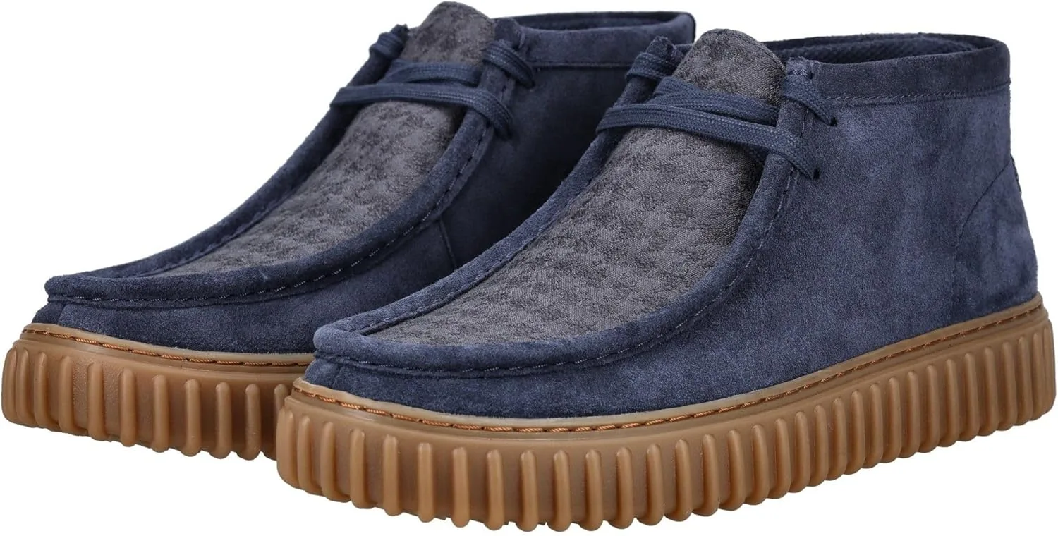 Мужские ботинки Clarks Torhill Hi, темно-синий — фото 3