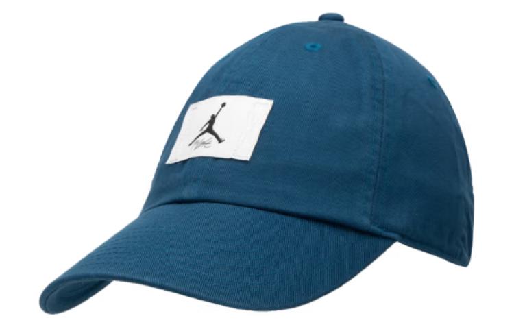 

Хлопковая бейсболка унисекс синяя Nike