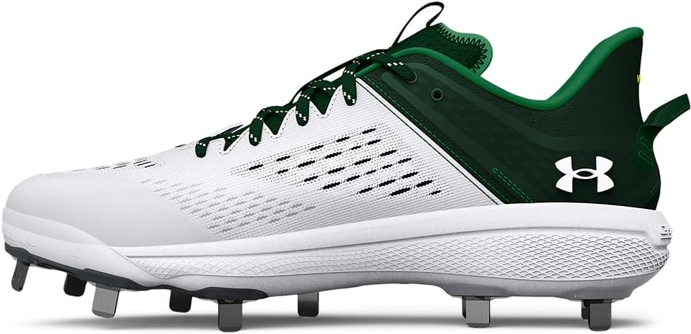 Бейсбольные бутсы Under Armour для мужчин Yard Low Mt, зеленый