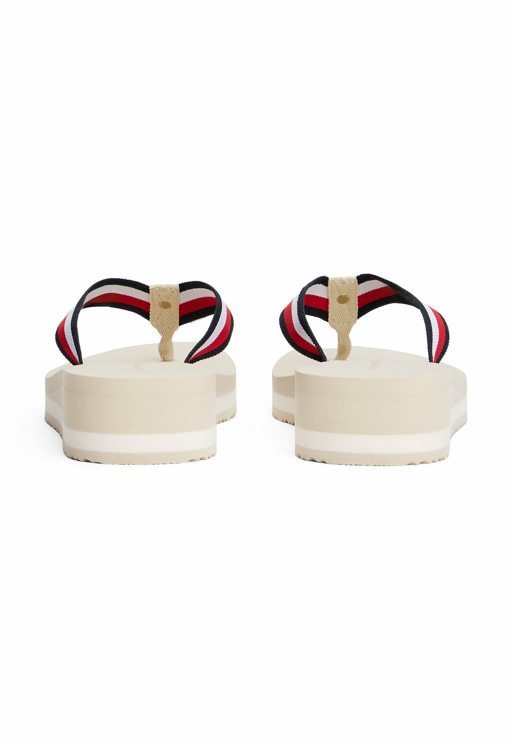 Сандалии с Т-образной застежкой SIGNATURE - Pool shoes Tommy Hilfiger, красный — фото 3