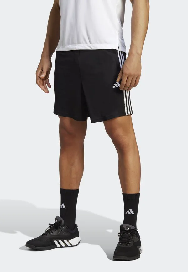 Спортивные шорты essentials из пике с 3 полосками Adidas Performance, Black/White