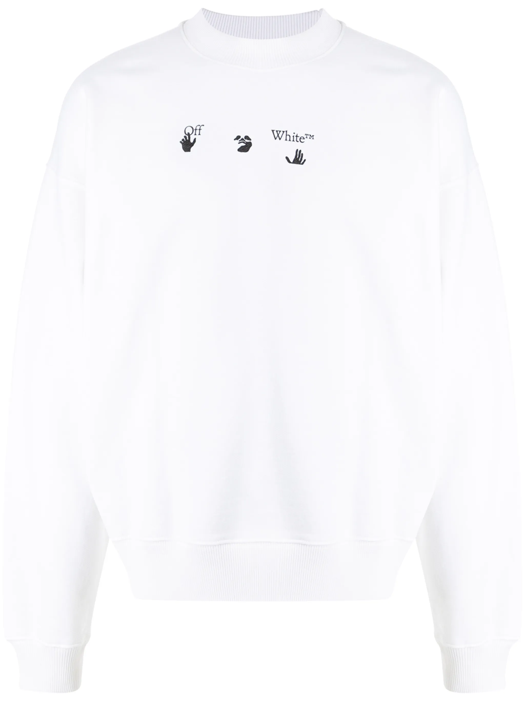 

Толстовка с логотипом Spray Marker Arrows Off-White, белый