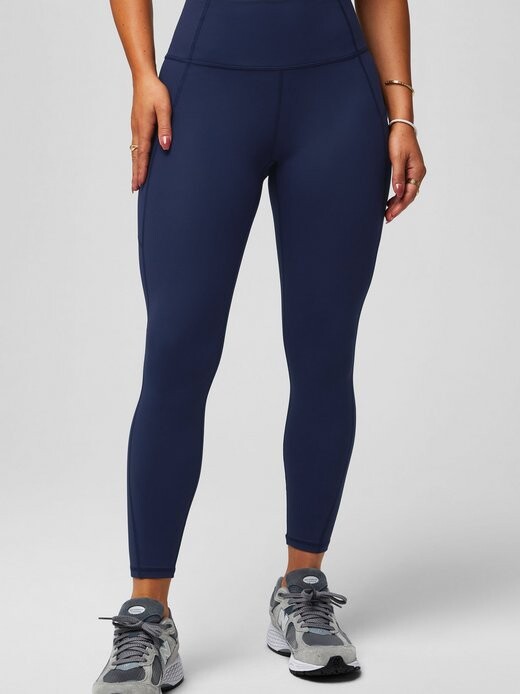 

Леггинсы oasis pureluxe леггинсы 7/8 с высокой талией Fabletics, синий