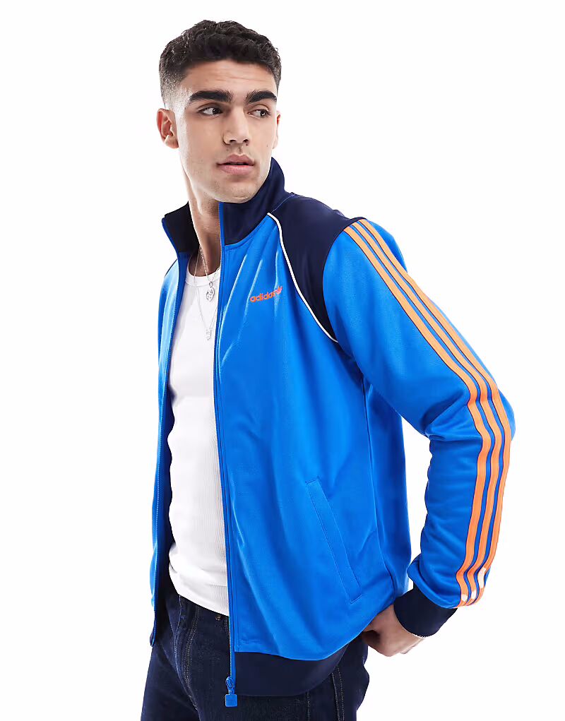 

Adidas Originals - Тренировочный топ синего цвета, Синий, Adidas Originals - Тренировочный топ синего цвета