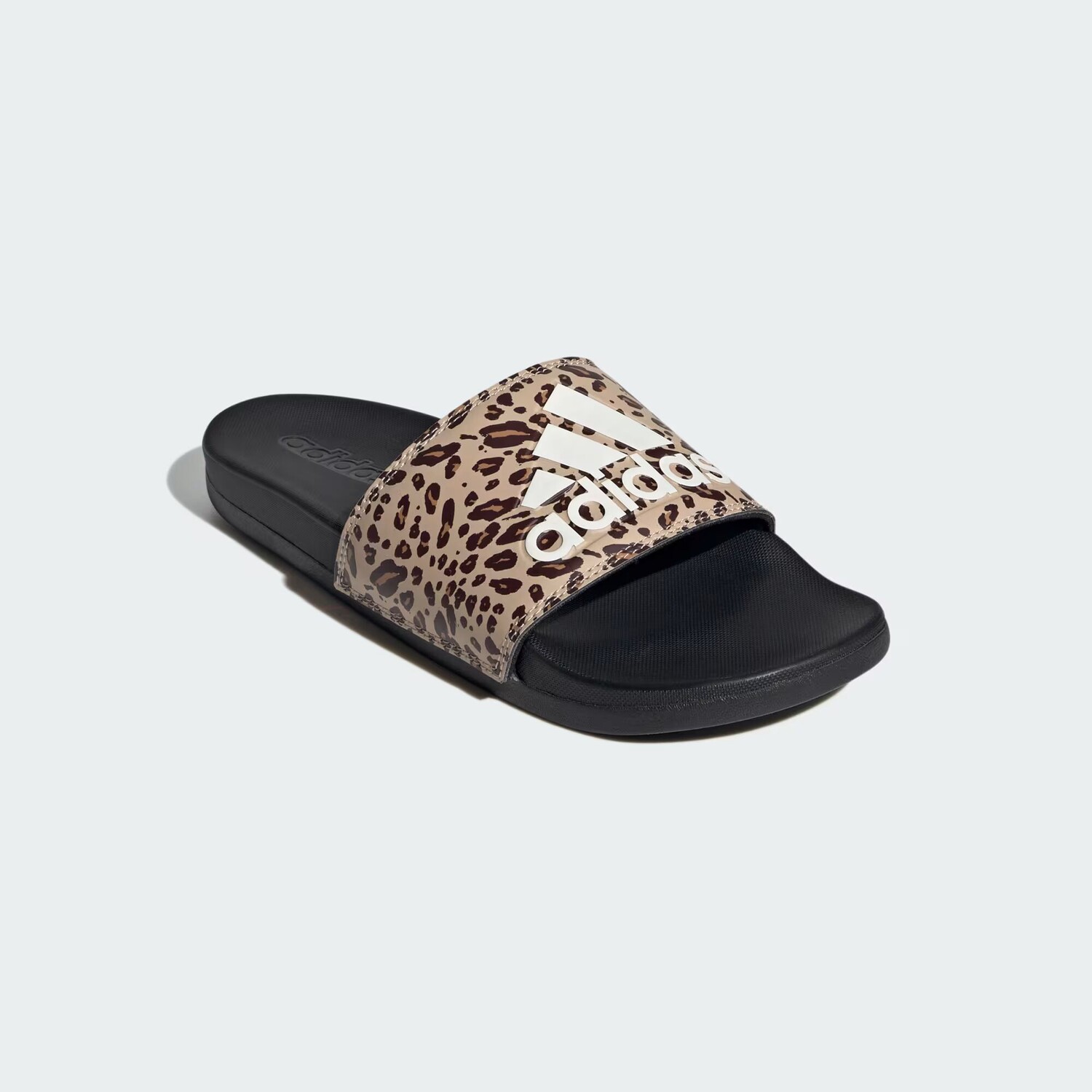Шлепанцы Adilette Comfort Adidas, цвет Core Black/Off White/Magic Beige — фото 4