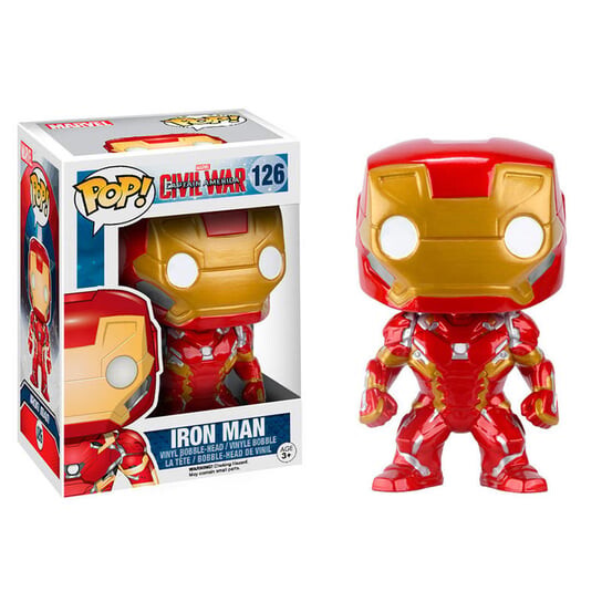 

Funko Pop!Iron Man Marvel Civil Wars Inna marka