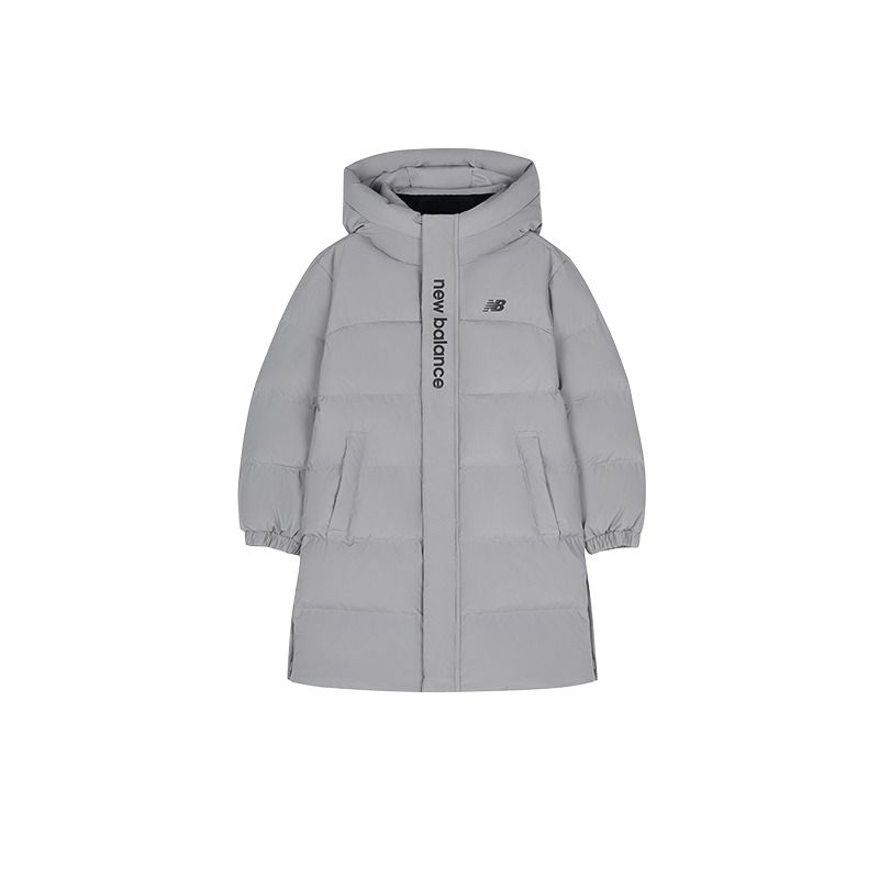 

Детская пуховая куртка New Balance, серый