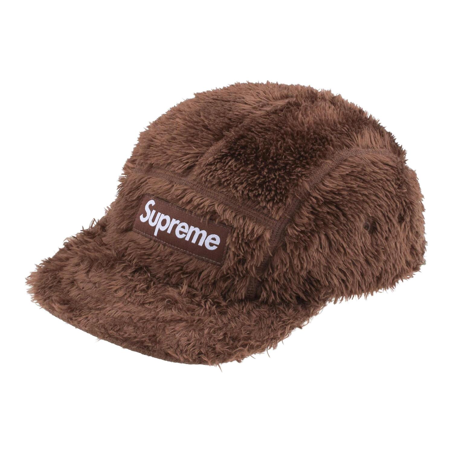 

Supreme Полярная флисовая бейсболка унисекс зеленая черная розовая коричневая белая, Brown