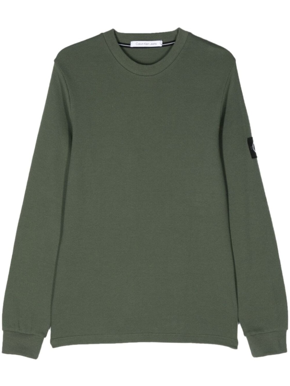 

Calvin Klein Jeans фактурный джемпер узкого кроя, зеленый