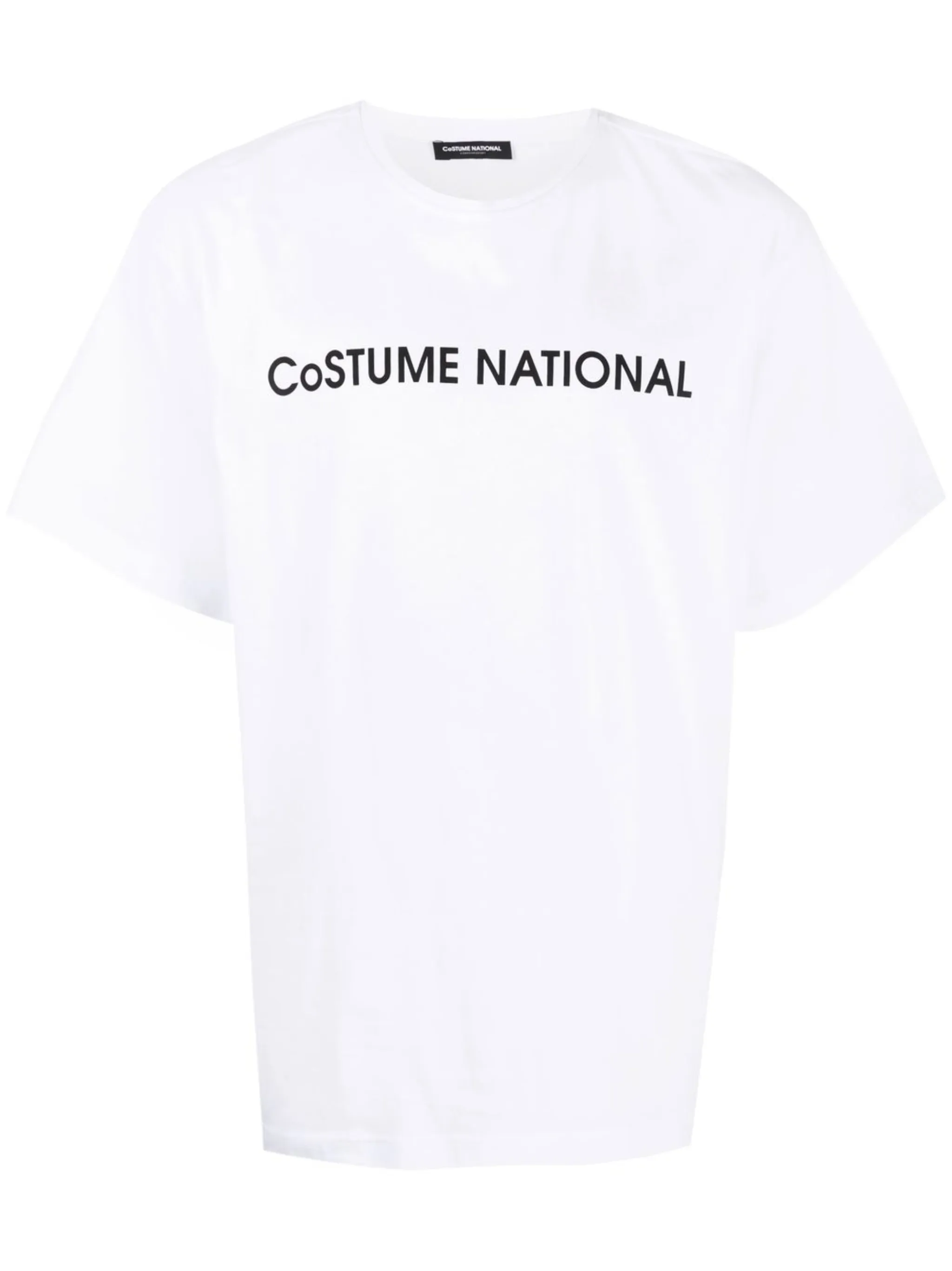 

Футболка с логотипом Costume National Contemporary, белый
