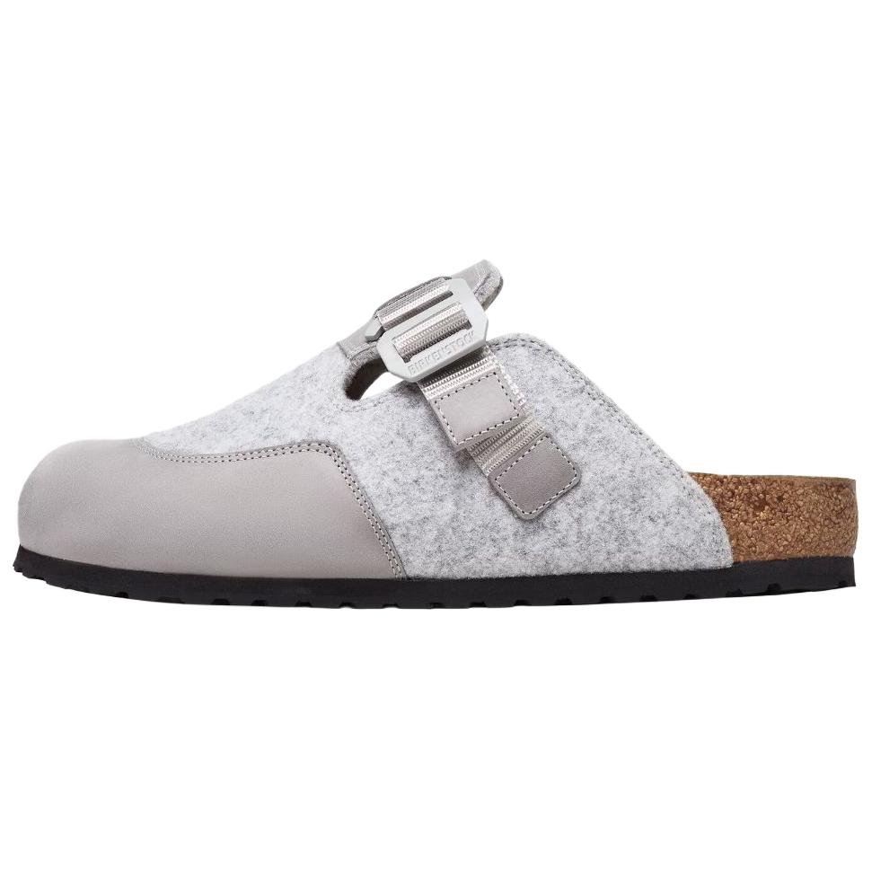 

Birkenstock Бостонские туфли мужские лайм-серые Regular Loose Fit