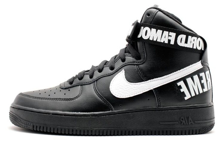 

Кроссовки Nike Air Force 1 High Supreme World Famous Black