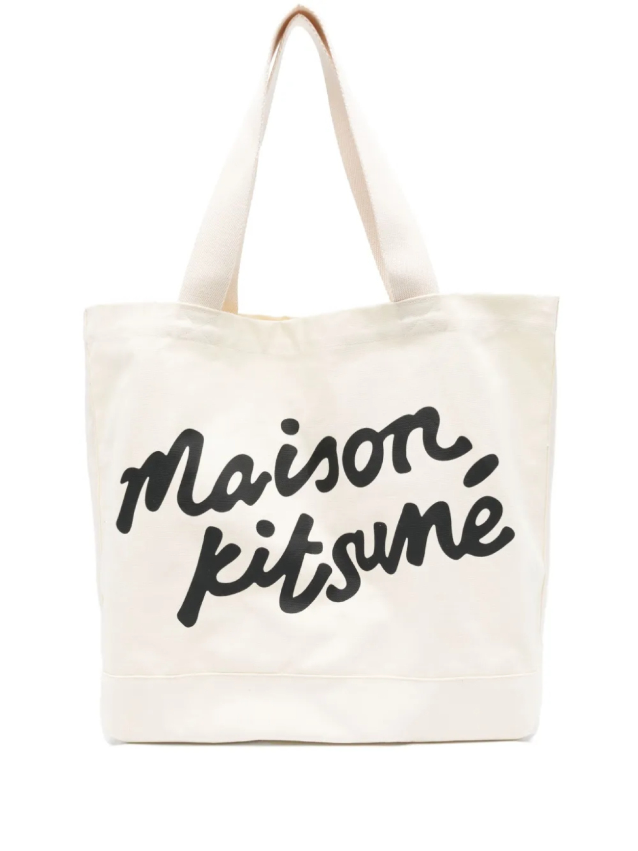 

Сумка-тоут с логотипом Maison Kitsuné, нейтральный
