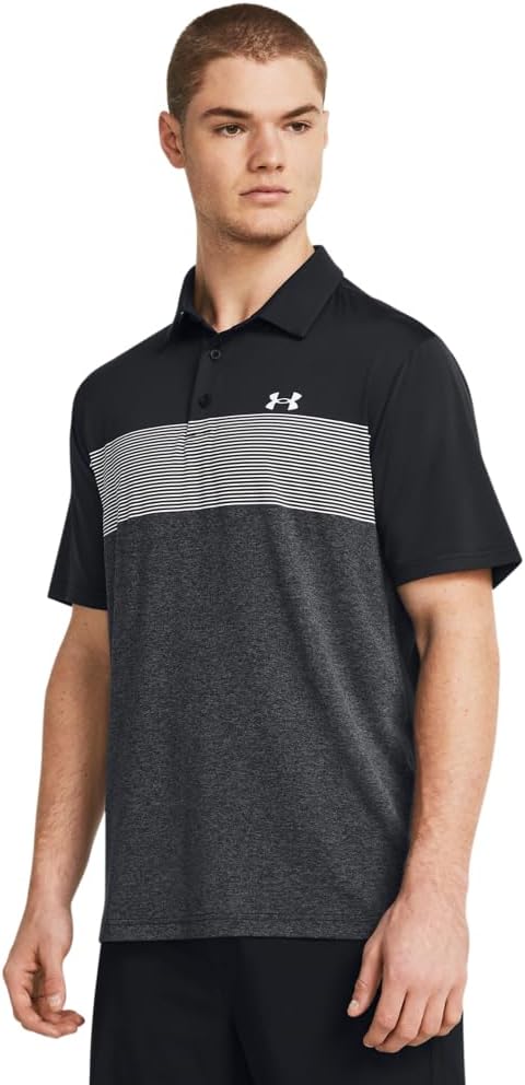

Мужская футболка-поло Under Armour Playoff 2.0 Low Round, (001) Black/White/White, Белый, Мужская футболка-поло Under Armour Playoff 2.0 Low Round, (001) Black/White/White