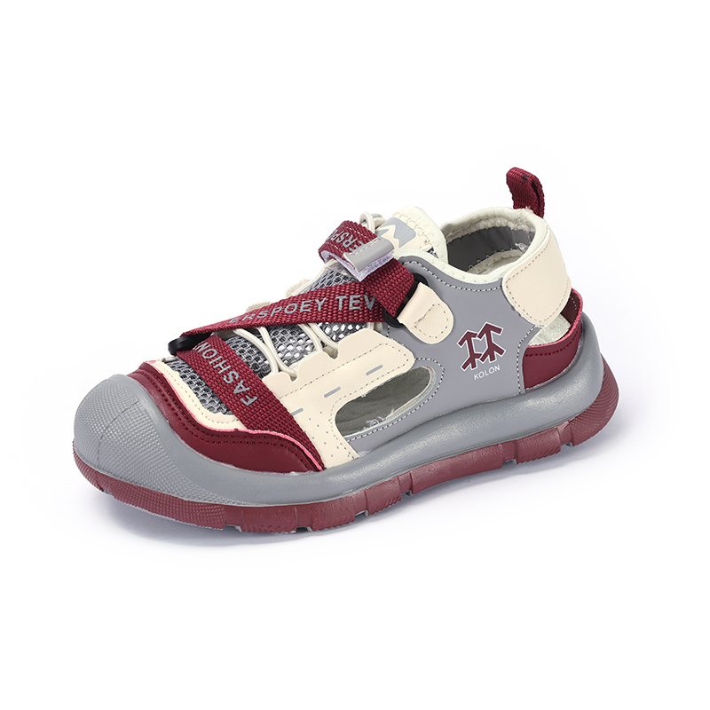 

Сандалии детские дышащие с низким верхом FIRS Kids, красный