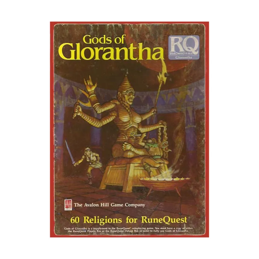 

Бокс-сет Gods of Glorantha, RuneQuest (Avalon Hill)