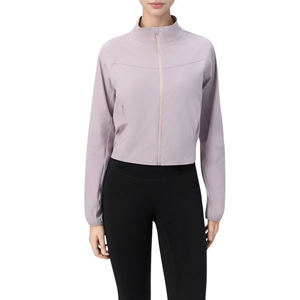 

Женская легкая куртка-бомбер на молнии со стойкой и slim fit Anna-Kaci, Purple