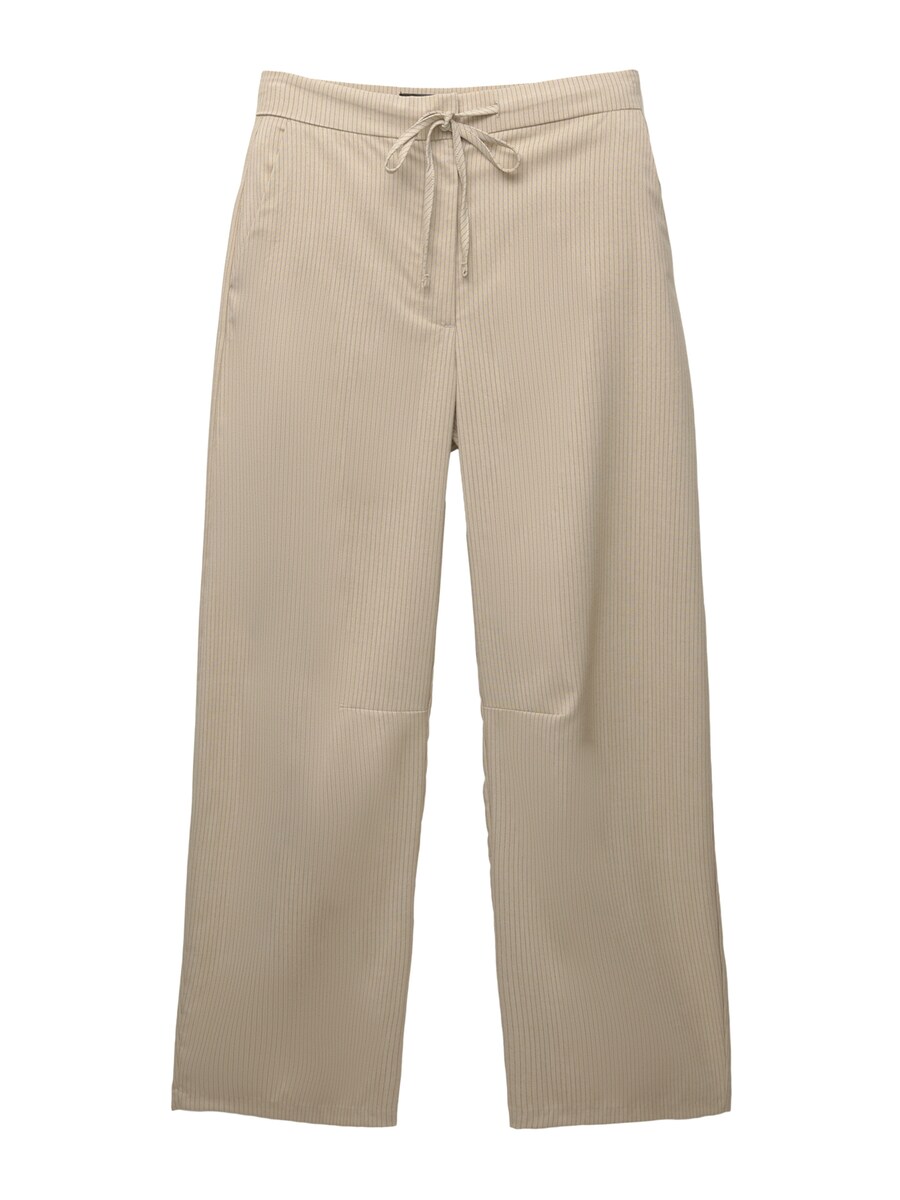 

Брюки свободного кроя Pull&Bear, цвет Sand/Dark beige
