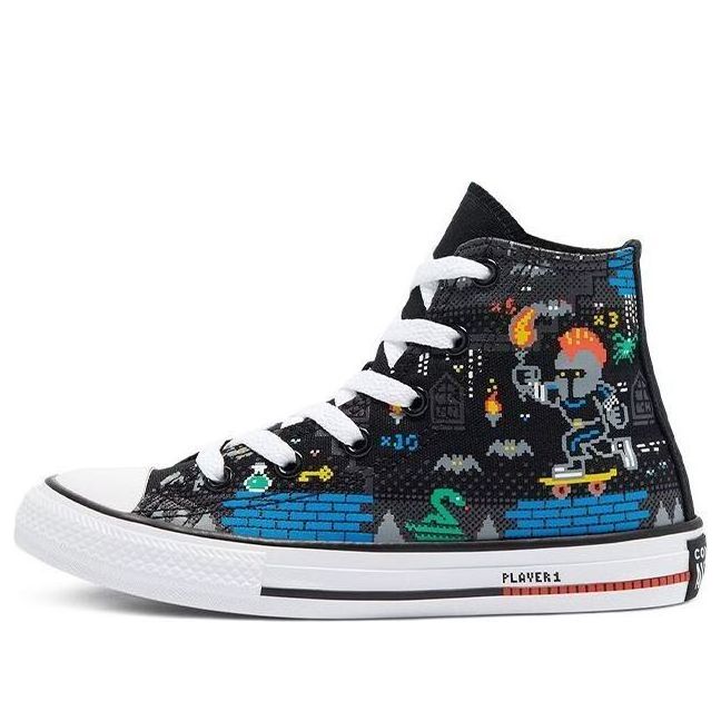 

Кеды Converse Chuck Taylor All Star High Top Jr Black/Multicolor