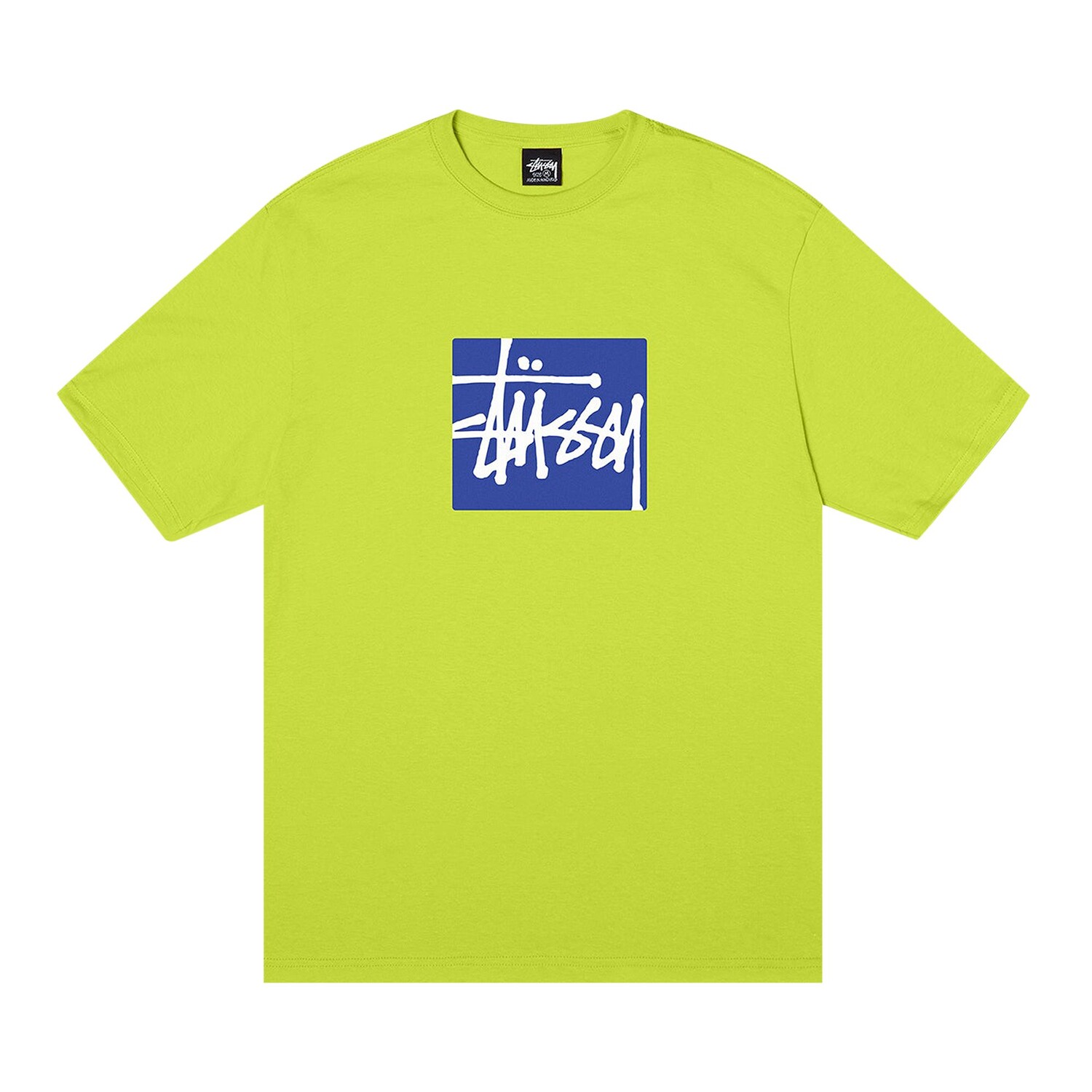 

Футболка Stussy Stock Box Keylime