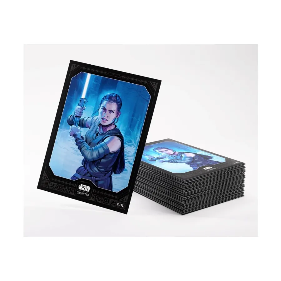 

Обложки для арт-карточек — Рей (60), Star Wars - Unlimited Deck Pods, Soft Crates, Playmats & Sleeves