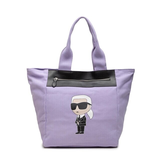 

Сумка-шоппер KARL LAGERFELD, фиолетовый
