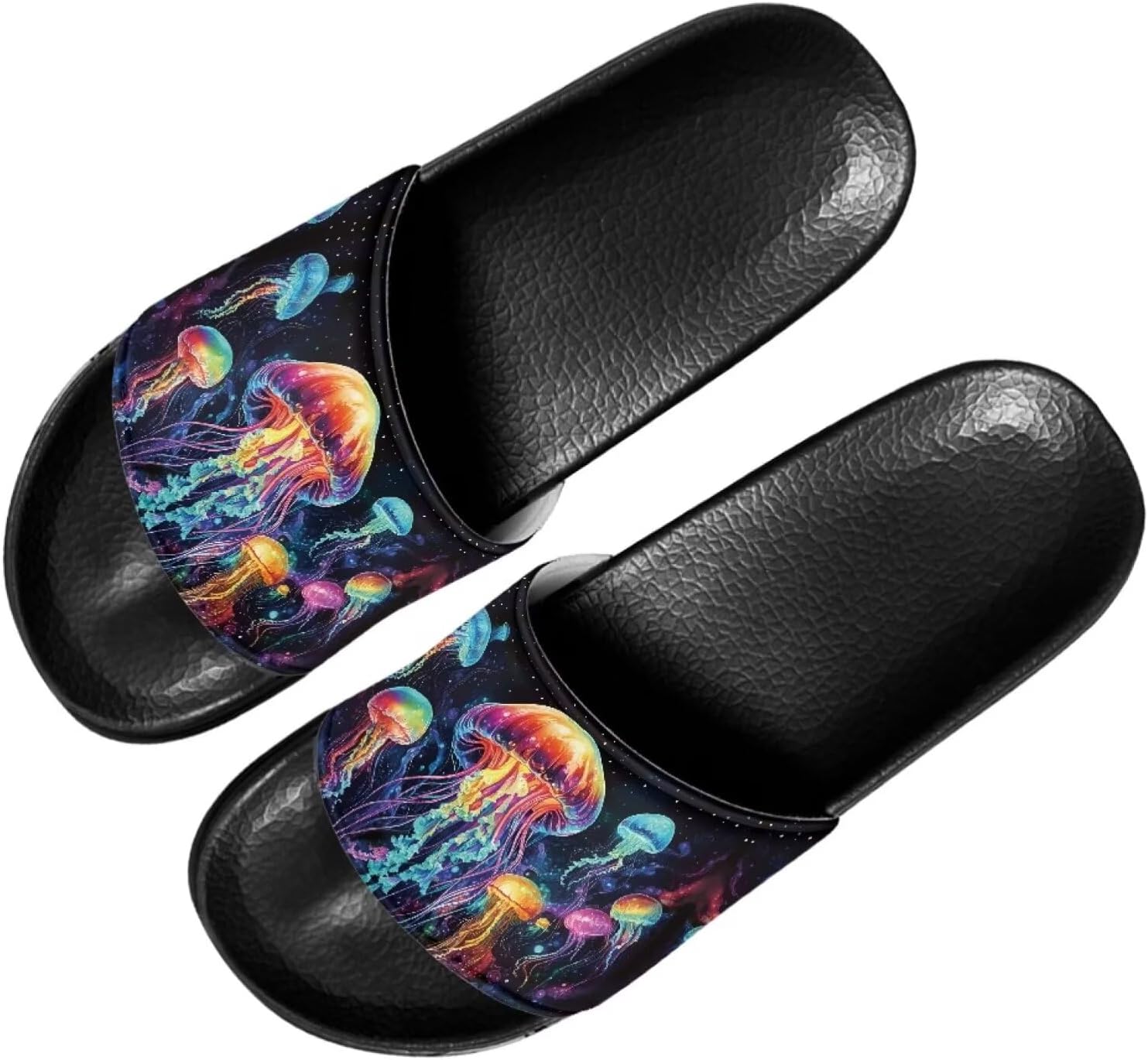 

Вьетнамки Forchrinse с рыбьей чешуей розовой русалки, женские и мужские, мягкие спортивные сандалии, пляжные тапочки для плавания, домашние спортивные сандалии, легкие