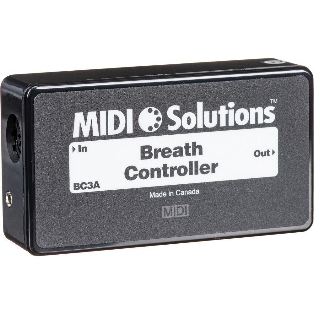 

MIDI Solutions Breath Controller MIDI Utility BREATH CONTROLLER