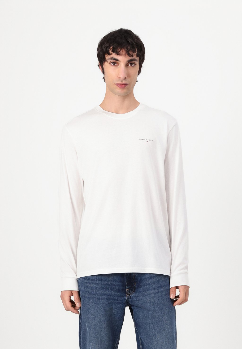 

Лонгслив TJM SLIM CHEST LINEAR TEE Tommy Jeans, кремовый