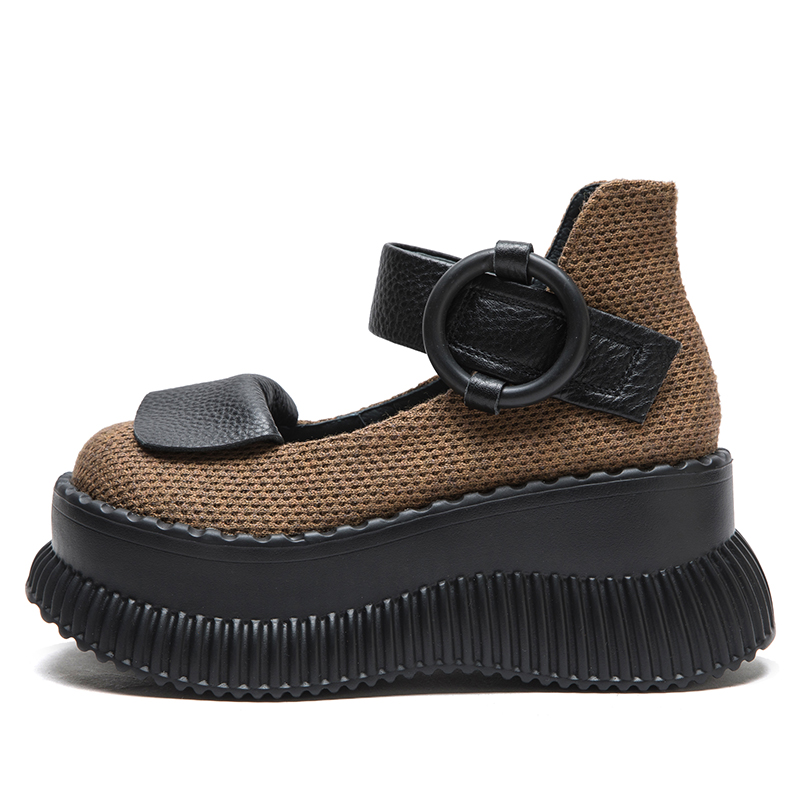 Туфли Мэри Джейн на платформе 7 см Women's Jay, черные — фото 2