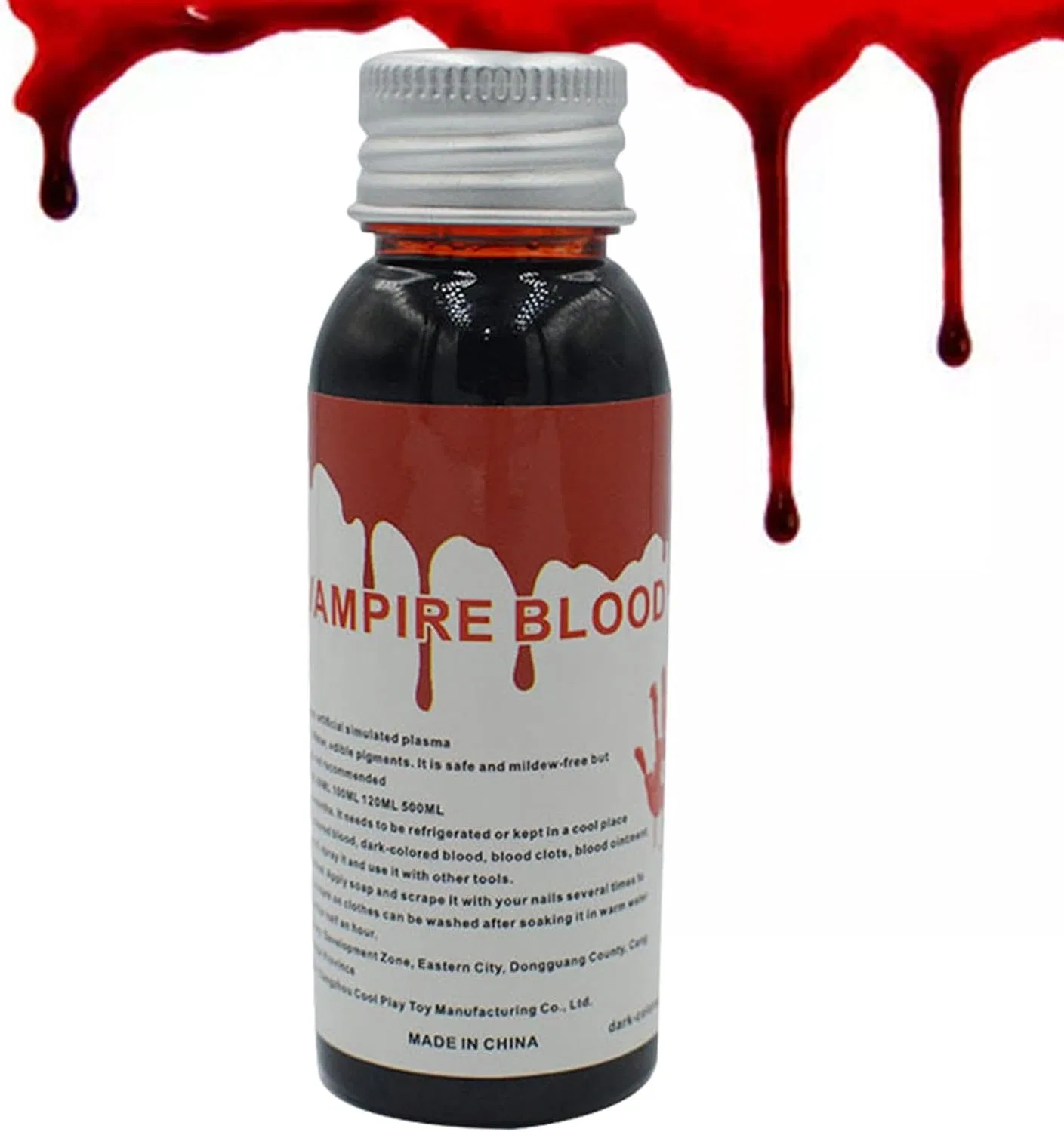 Искусственная кровь Vampire Blood, 100 мл, красный