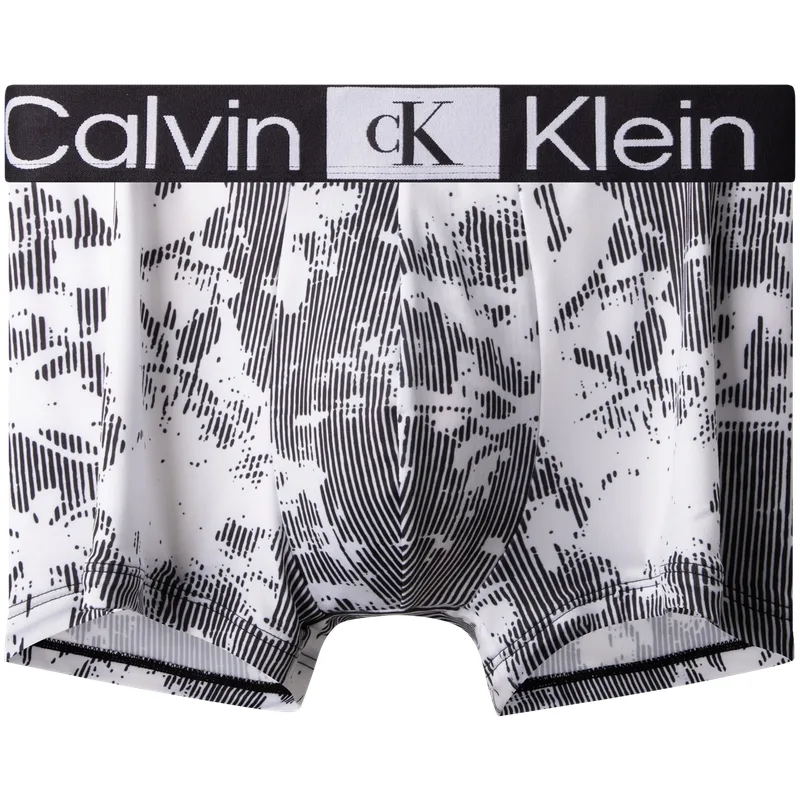 Трусы мужские CK, 1 шт Calvin Klein, KHQ-Black White Print