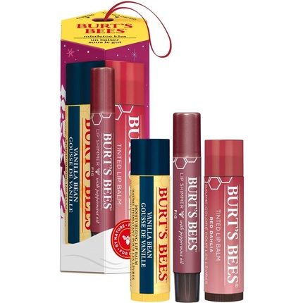 

Подарочный набор Увлажняющий бальзам для губ Оттеночный бальзам для губ и блеск для губ Burt's Bees