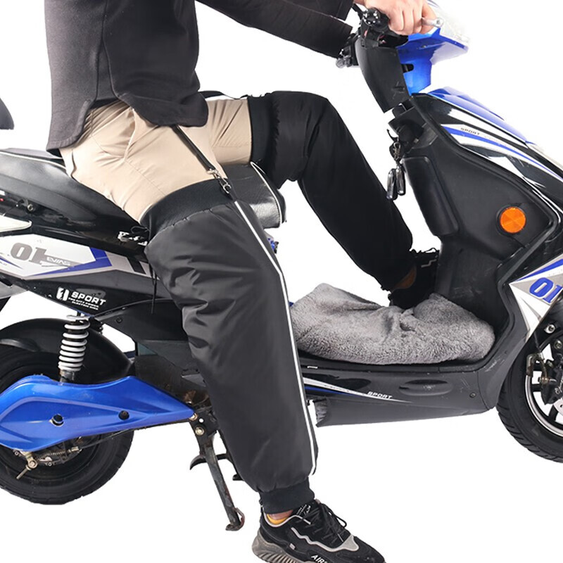 

Haolebao электромобиль на молнии теплые наколенники 70 см мотоциклетные наколенники холодостойкие плюс бархатные длинные наколенники