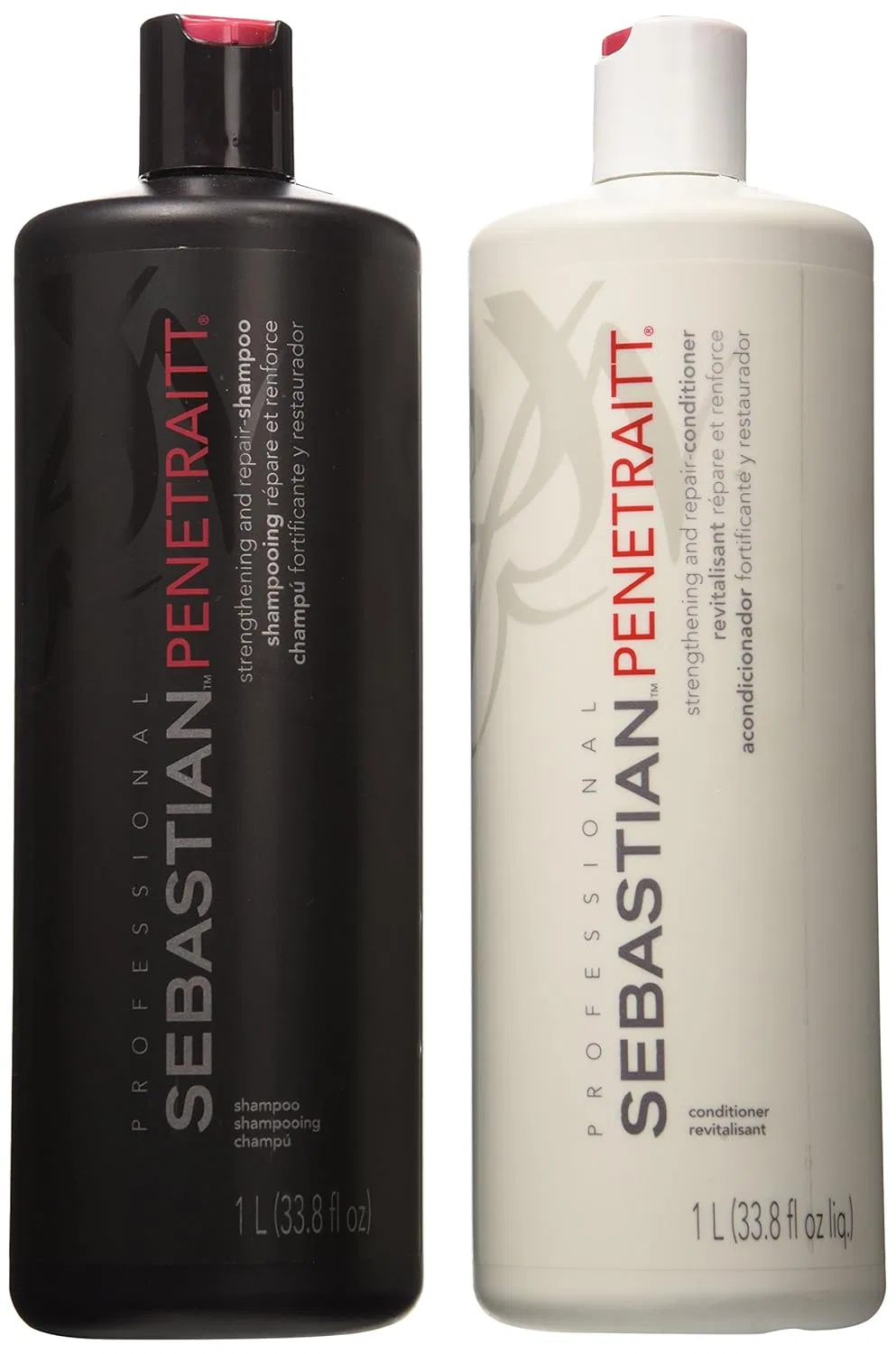 Набор шампуня и кондиционера Sebastian Penetraitt Strengthening and Repair, 1000 мл Sebastian