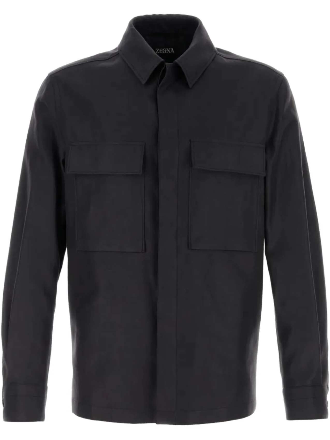 

Куртка-рубашка Zegna Oasi, синий