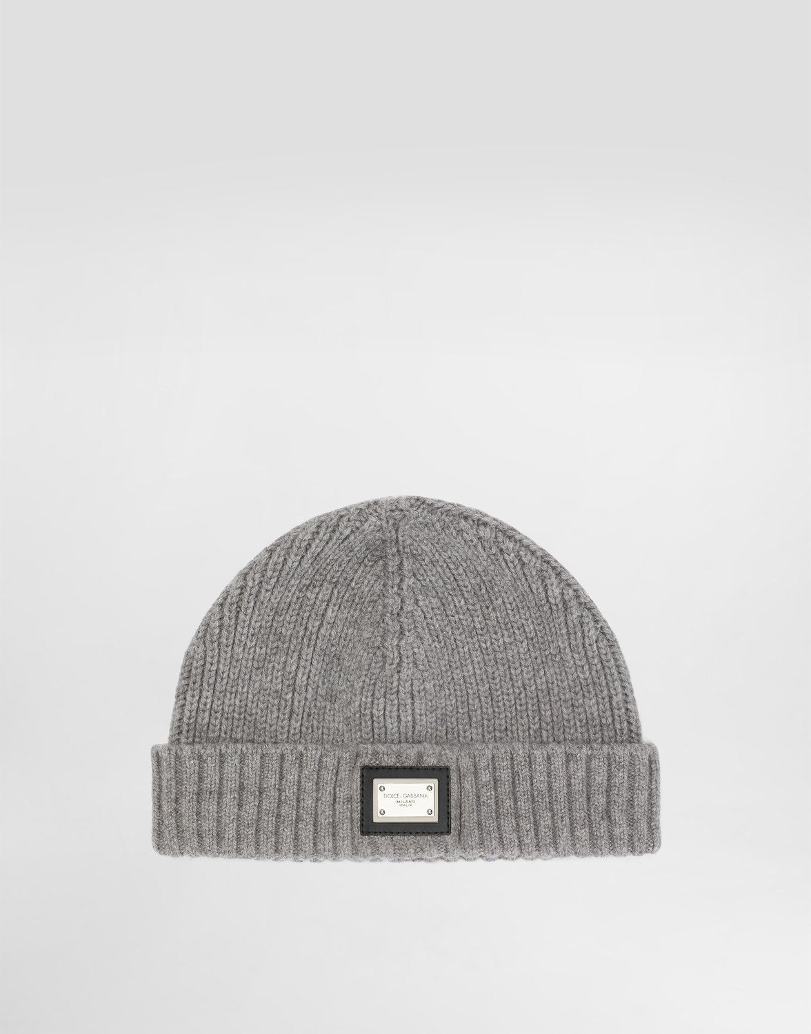 

Шапка в рубчик Dolce&Gabbana, серый