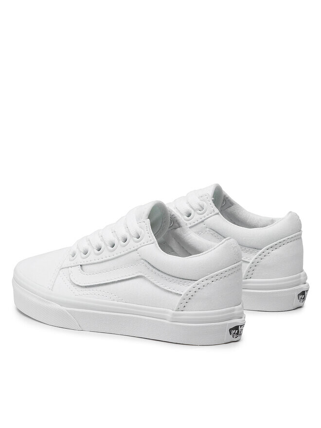 Тканевые Кроссовки Vans, белый — фото 3
