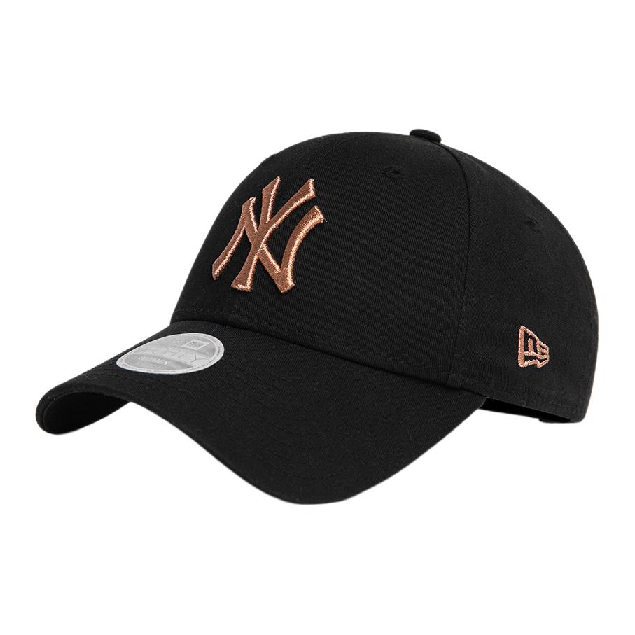 

New Era Хлопковая полипропиленовая полиэстеровая бейсболка женская черная, Black