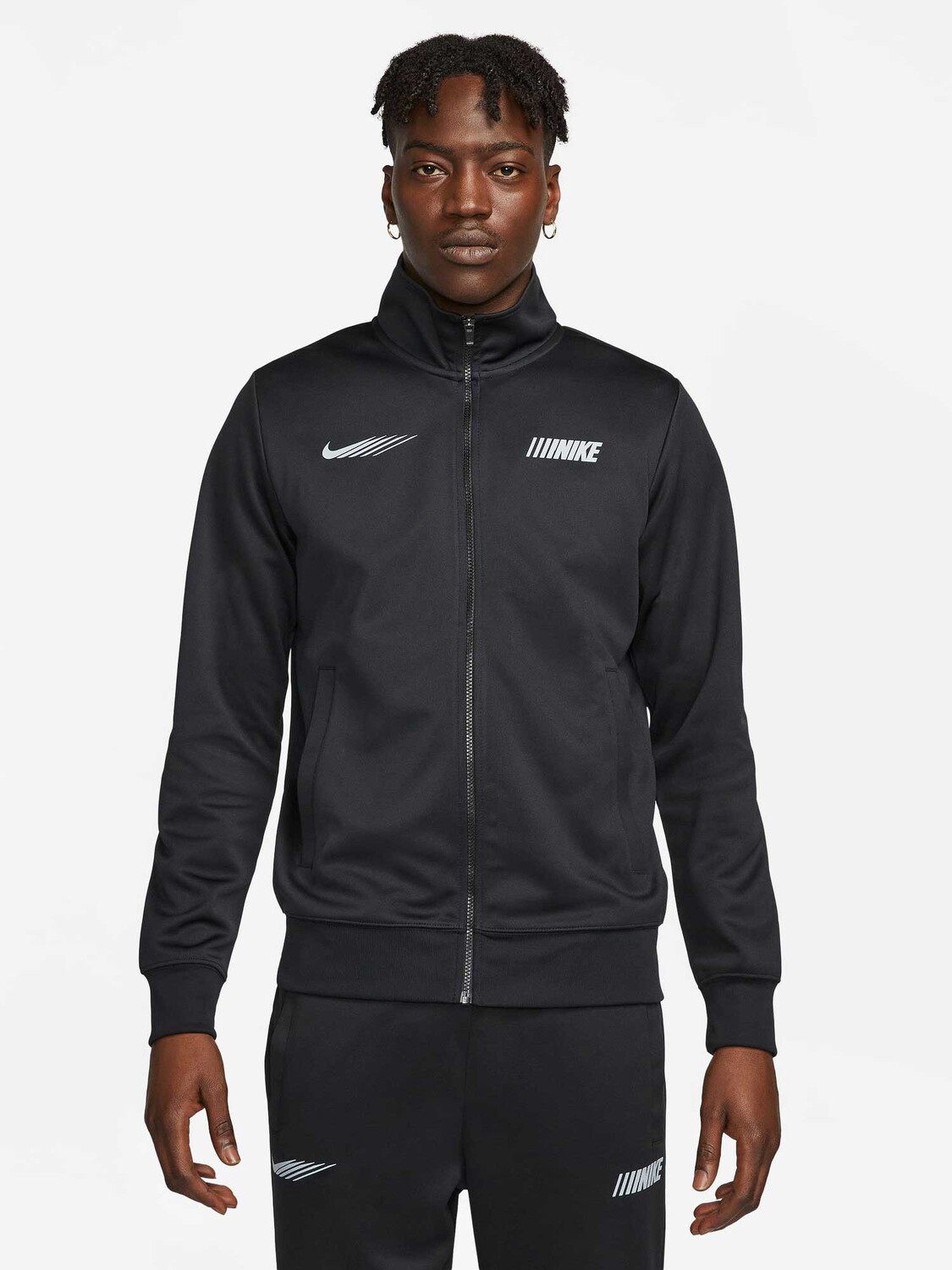 

Спортивный топ Nike M NSW SI TRACK TOP PK, черный