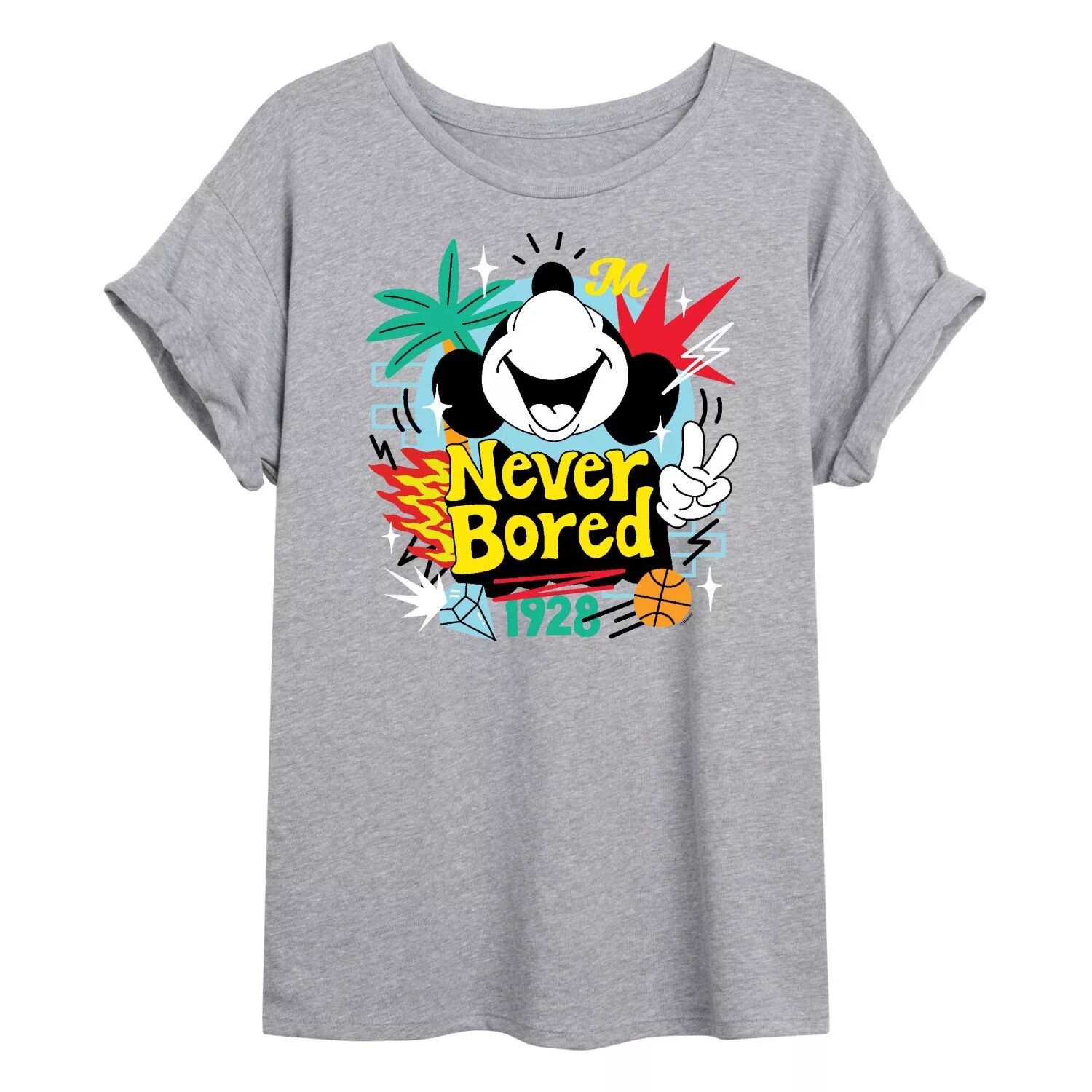

Струящаяся футболка Disney's Mickey Mouse Juniors Mickey Bored Disney