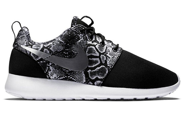Кроссовки roshe one print Nike, черный — фото 2