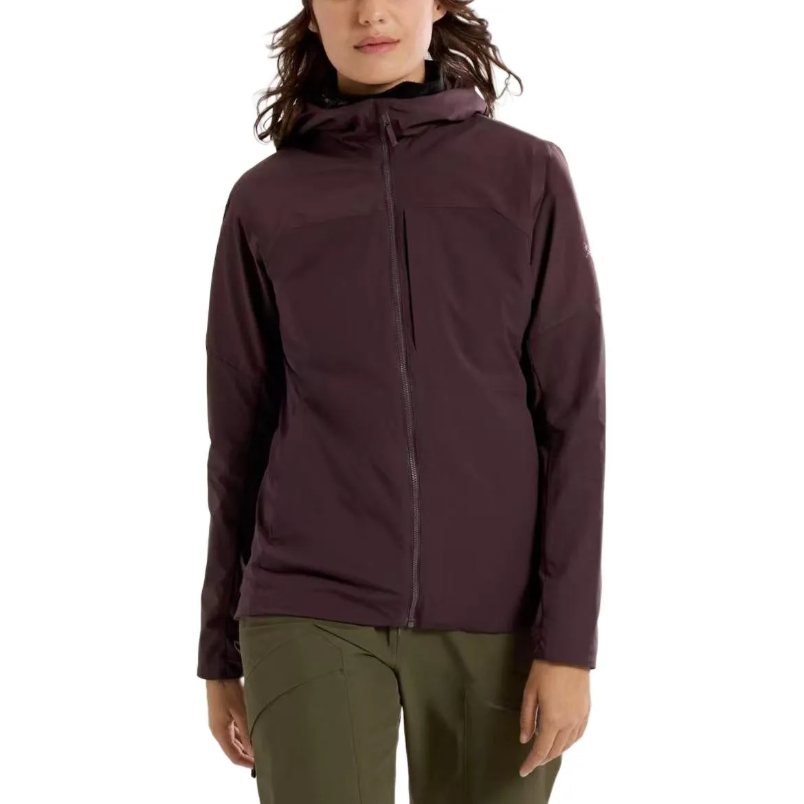 Куртка PROTON женская с капюшоном Arcteryx, Phantasm Purple/Phantasm