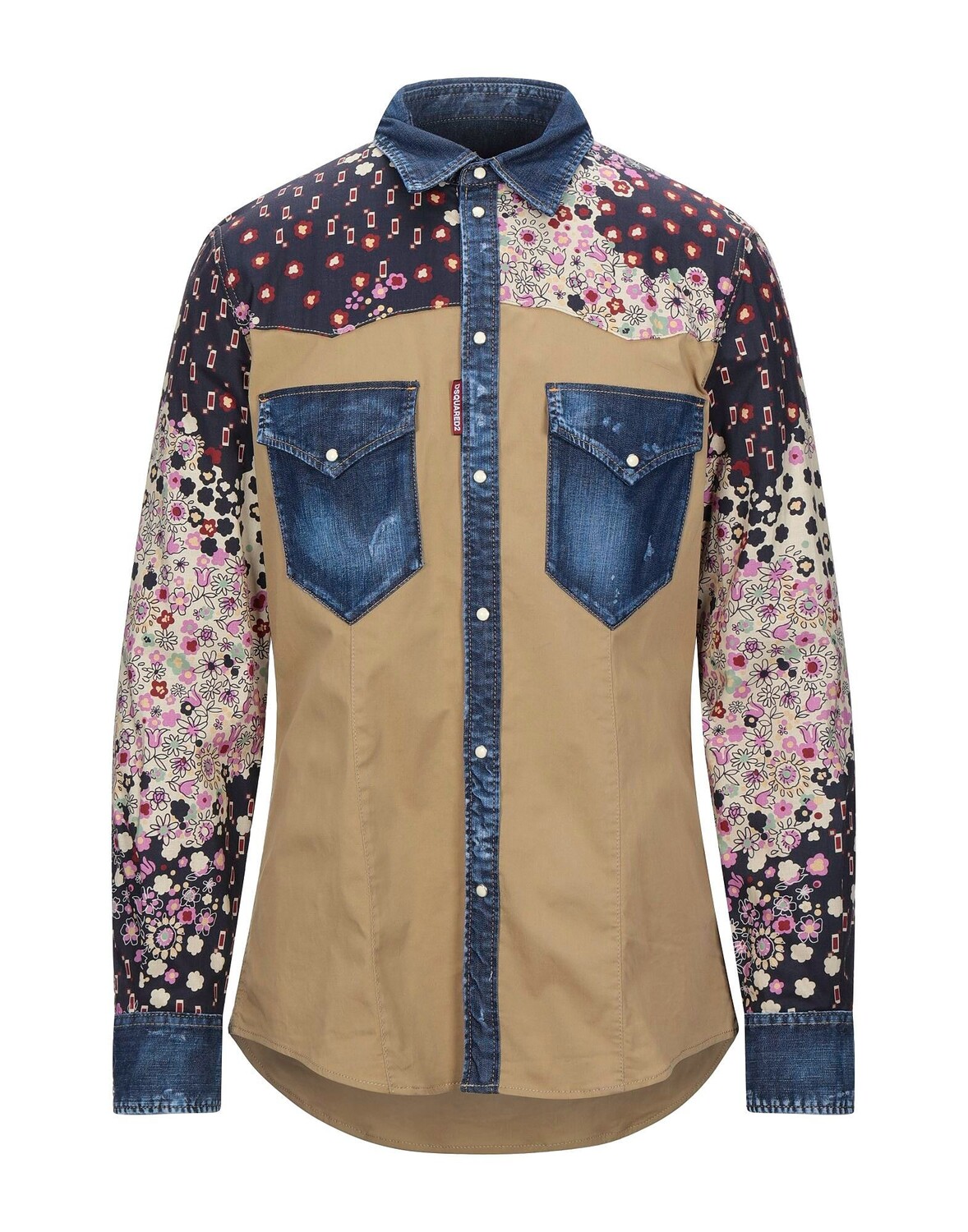

Рубашка Dsquared2, бежевый