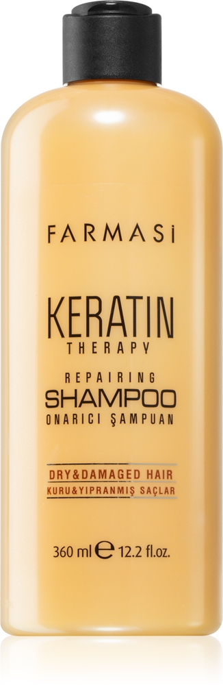 

Кератиновая терапия восстанавливающий шампунь с кератином Farmasi, 360 мл