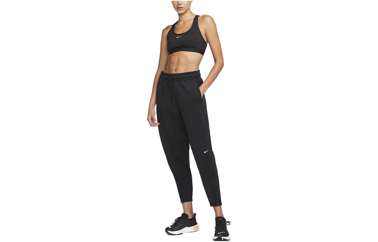 

Женские трикотажные спортивные штаны Nike, цвет Black