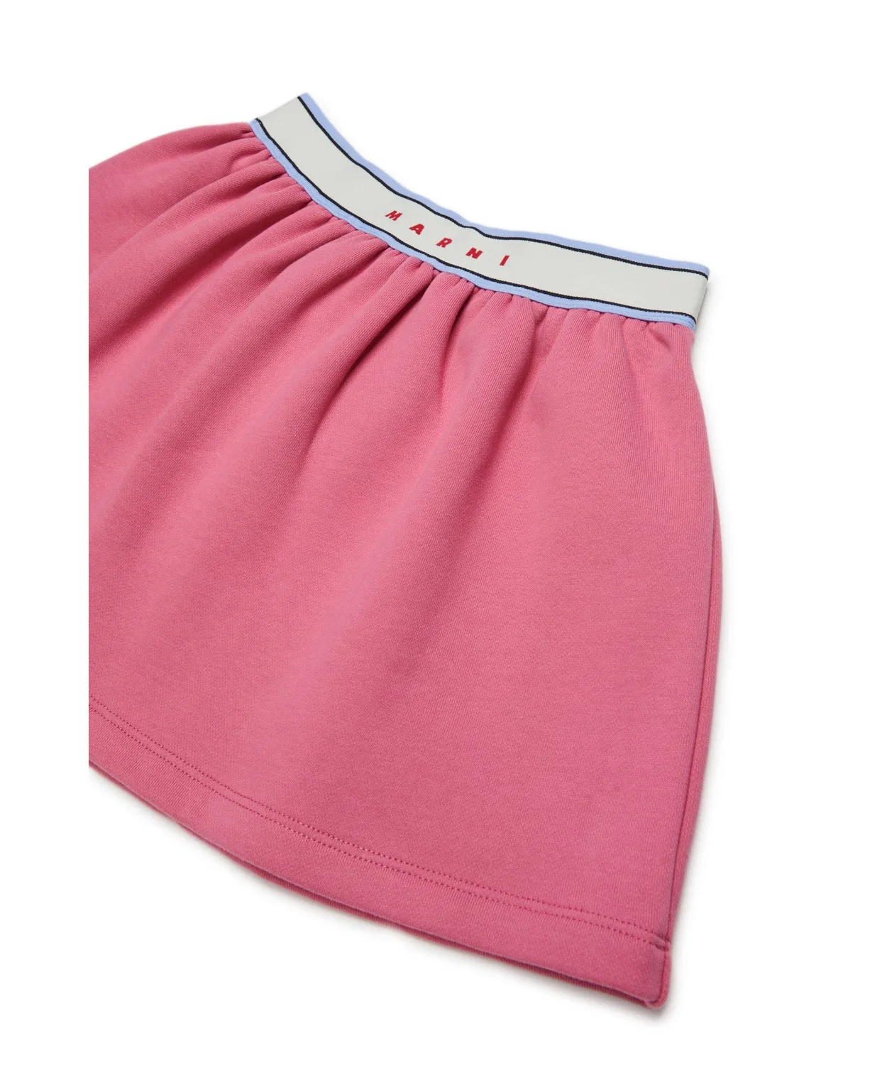 Детская фланелевая юбка с принтом MARNI KID, Pink — фото 3