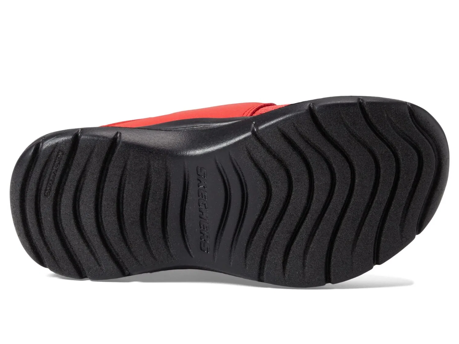 Детские кроссовки для мальчиков с принтом Skech Fast Skechers, Red Black — фото 3