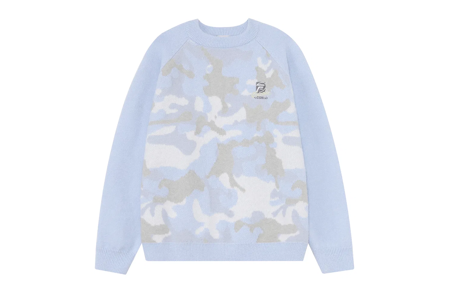 Детский свитер Unisex Crew Neck Moderate F426, Pink — фото 3