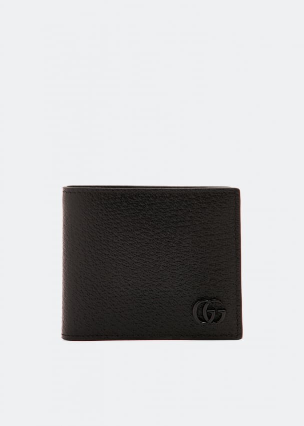

Кошелек GUCCI GG Marmont leather bi-fold wallet, черный